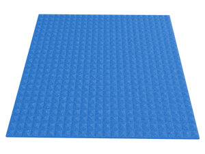 1 Inch Acoustic Foam Pyramid Style Panels - 13 Color Options
