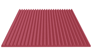 1 Inch Acoustic Foam Wedge Style Panels - 13 Color Options