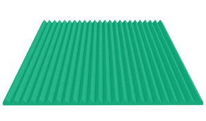 1 Inch Acoustic Foam Wedge Style Panels - 13 Color Options