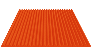 1 Inch Acoustic Foam Wedge Style Panels - 13 Color Options