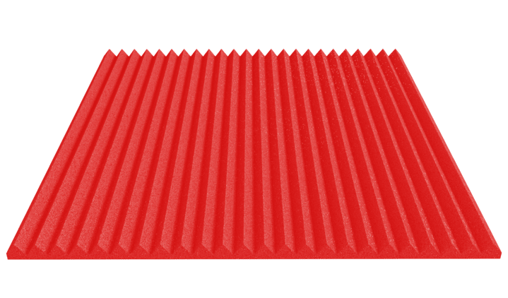 1 Inch Acoustic Foam Wedge Style Panels - 13 Color Options