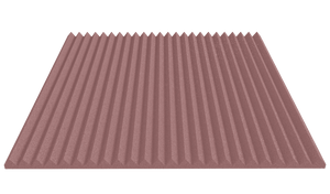 1 Inch Acoustic Foam Wedge Style Panels - 13 Color Options