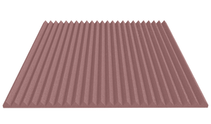 1 Inch Acoustic Foam Wedge Style Panels - 13 Color Options