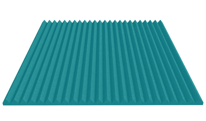 1 Inch Acoustic Foam Wedge Style Panels - 13 Color Options