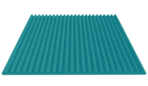 1 Inch Acoustic Foam Wedge Style Panels - 13 Color Options