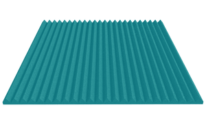 1 Inch Acoustic Foam Wedge Style Panels - 13 Color Options