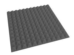 2 Inch Acoustic Foam Pyramid Style Panels - 13 Color Options