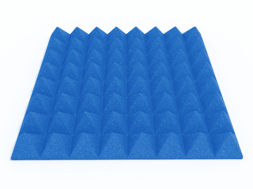 3 Inch Acoustic Foam Pyramid Style Panels - 13 Color Options