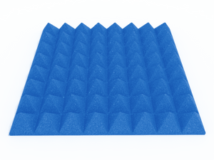 3 Inch Acoustic Foam Pyramid Style Panels - 13 Color Options