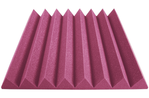 3 Inch Acoustic Foam Wedge Style Panels - 13 Color Options