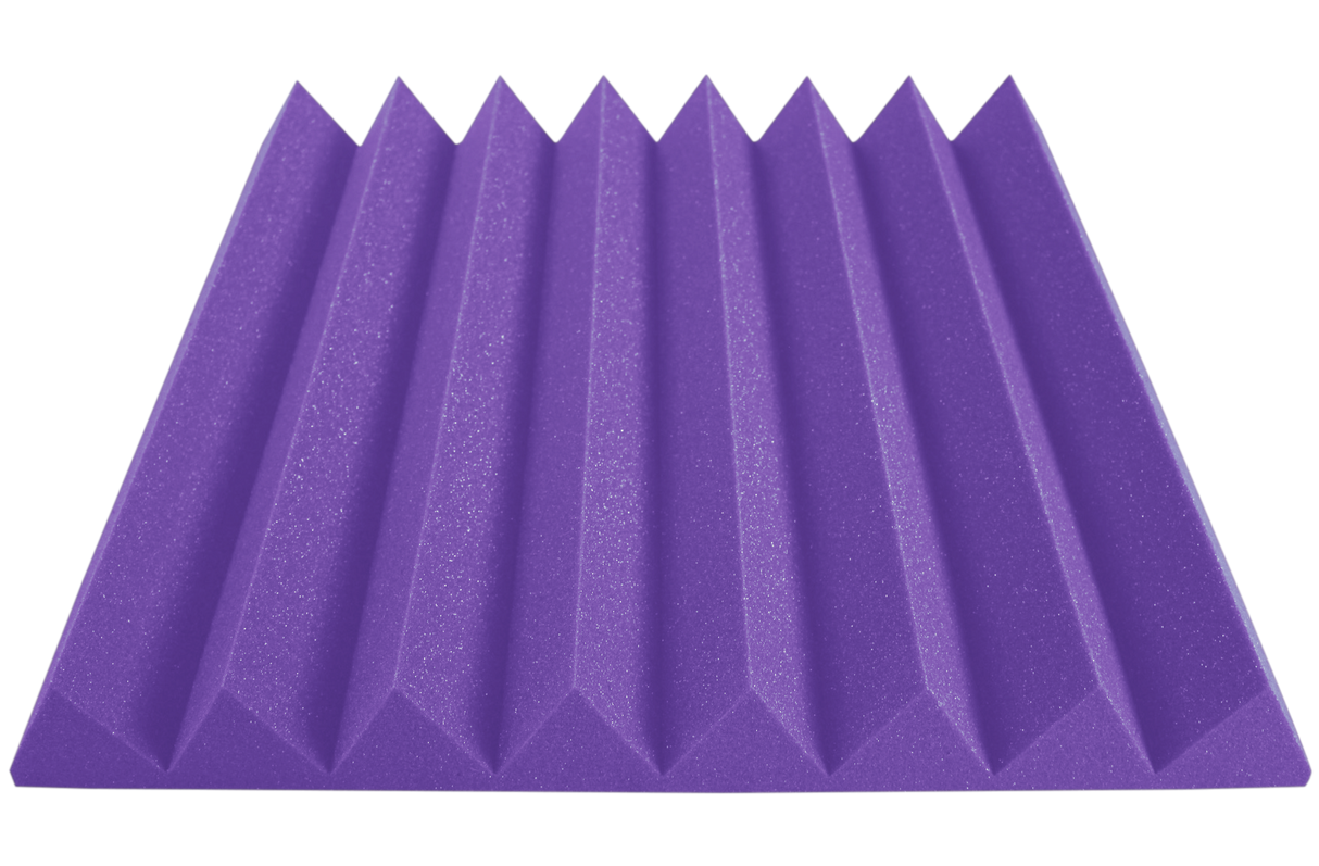 3 Inch Acoustic Foam Wedge Style Panels - 13 Color Options