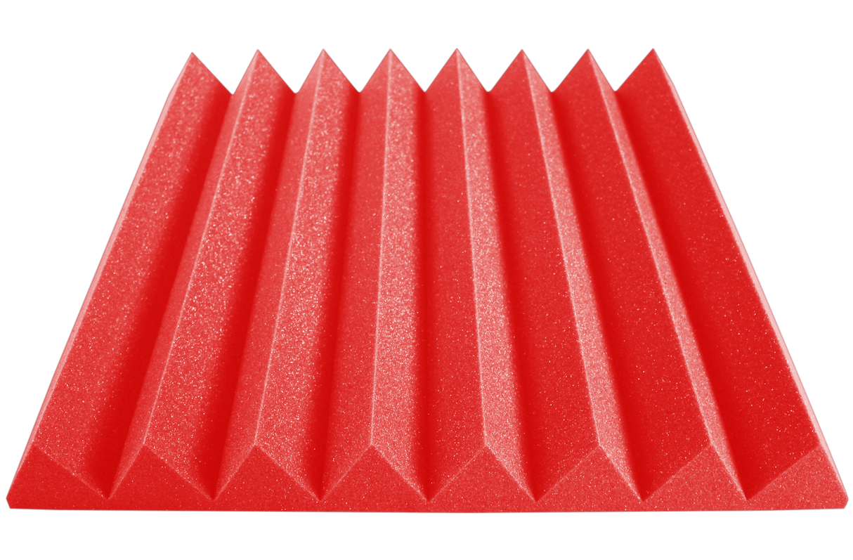 3 Inch Acoustic Foam Wedge Style Panels - 13 Color Options