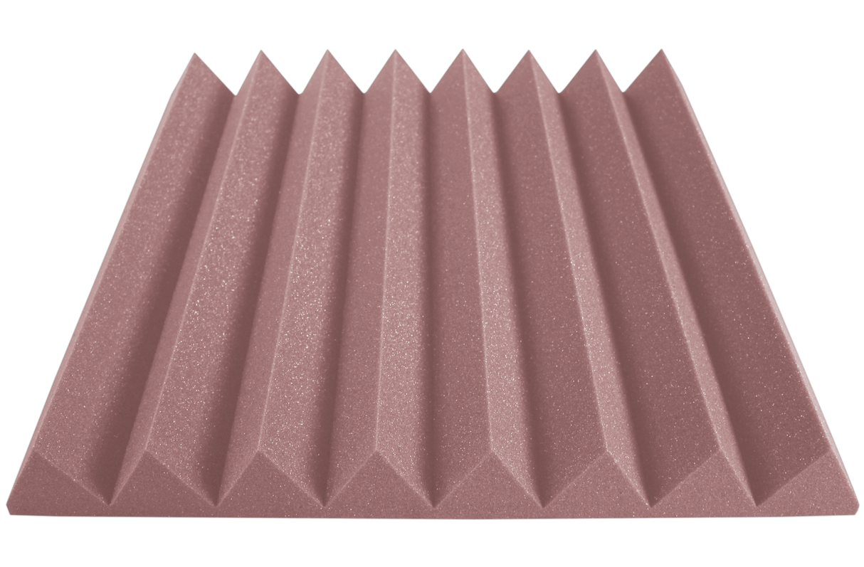 3 Inch Acoustic Foam Wedge Style Panels - 13 Color Options