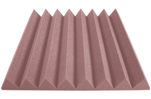 3 Inch Acoustic Foam Wedge Style Panels - 13 Color Options