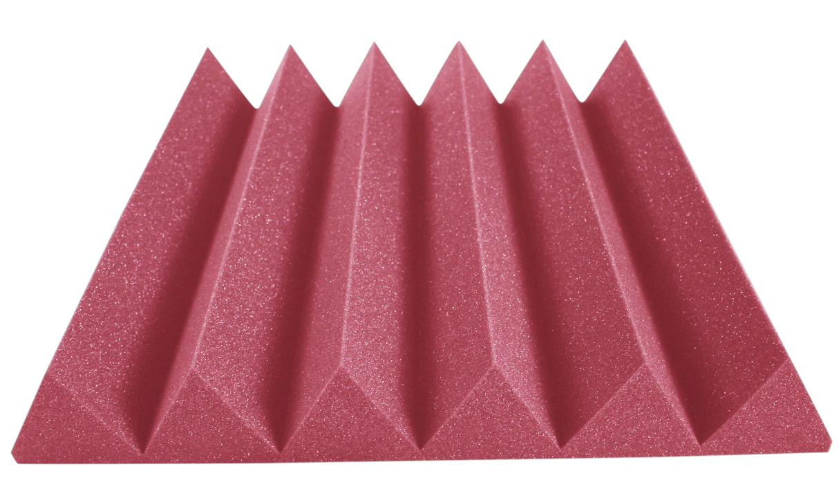 4 Inch Acoustic Foam Wedge Style Panels - 13 Color Options