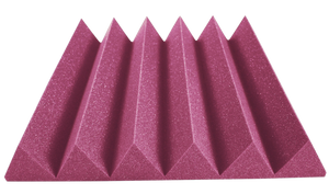 4 Inch Acoustic Foam Wedge Style Panels - 13 Color Options