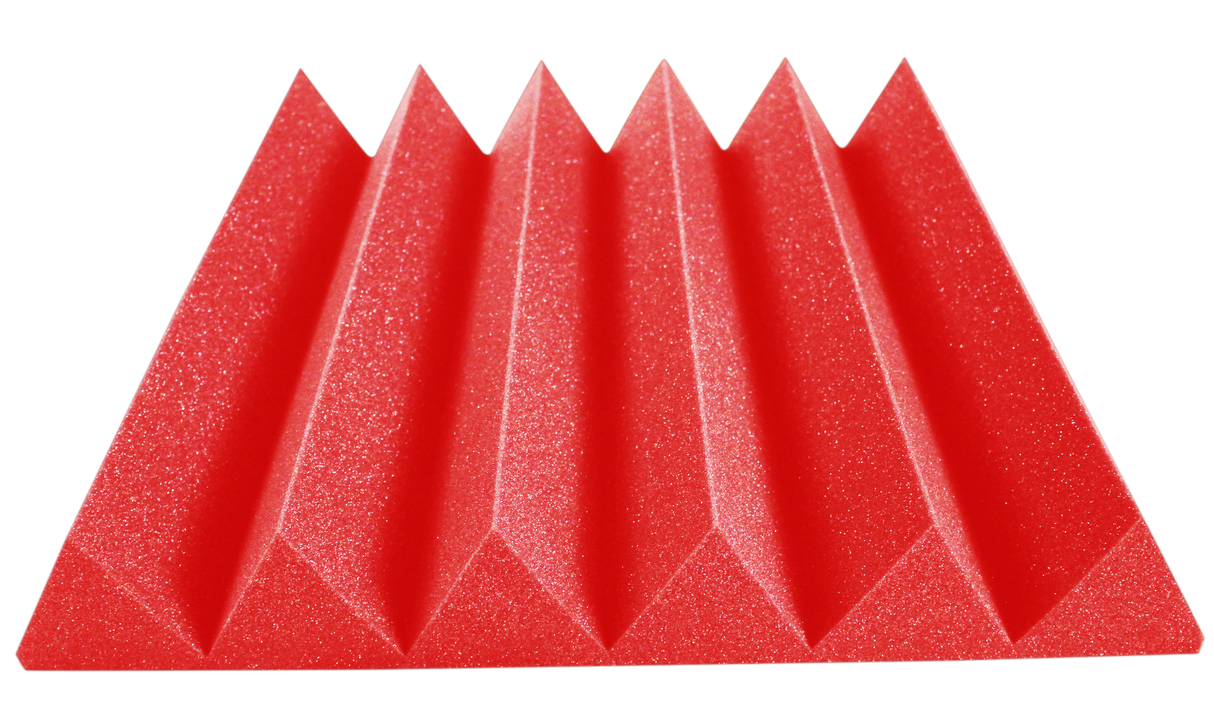 4 Inch Acoustic Foam Wedge Style Panels - 13 Color Options