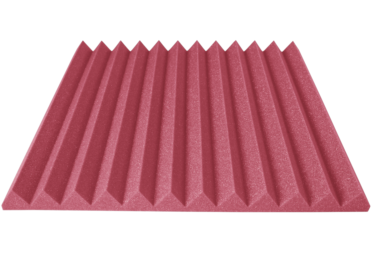 2 Inch Acoustic Foam Wedge Style Panels - 13 Color Options