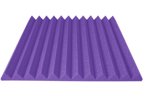 2 Inch Acoustic Foam Wedge Style Panels - 13 Color Options