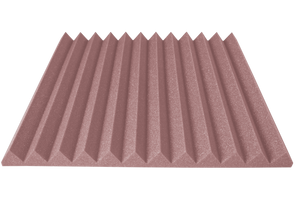 2 Inch Acoustic Foam Wedge Style Panels - 13 Color Options