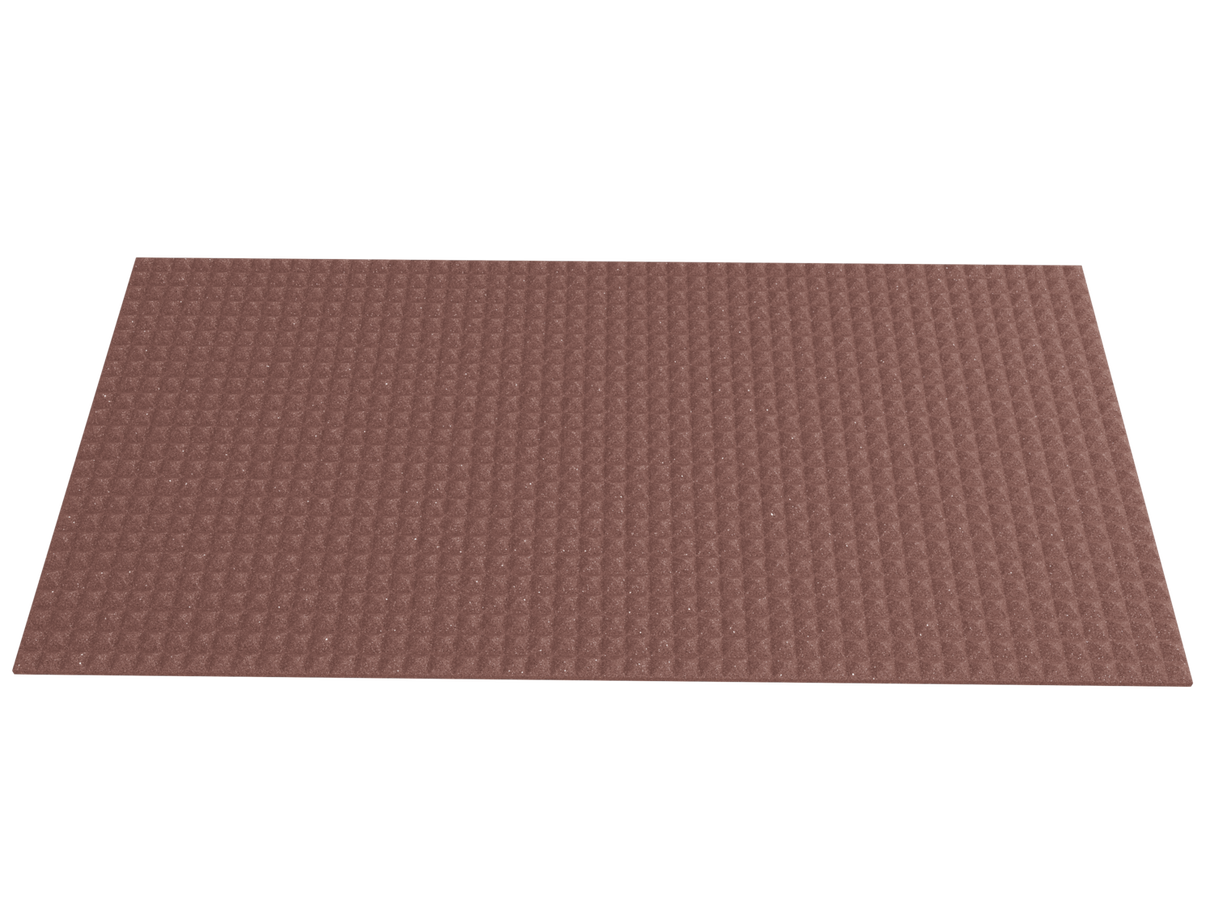 1 Inch Acoustic Foam Pyramid Style Panels - 13 Color Options