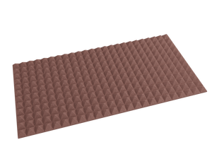 2 Inch Acoustic Foam Pyramid Style Panels - 13 Color Options