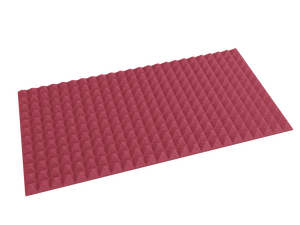 2 Inch Acoustic Foam Pyramid Style Panels - 13 Color Options