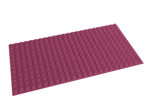 2 Inch Acoustic Foam Pyramid Style Panels - 13 Color Options