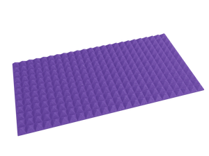 2 Inch Acoustic Foam Pyramid Style Panels - 13 Color Options