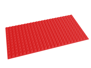 2 Inch Acoustic Foam Pyramid Style Panels - 13 Color Options