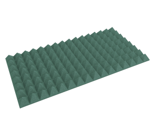 3 Inch Acoustic Foam Pyramid Style Panels - 13 Color Options
