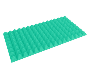 3 Inch Acoustic Foam Pyramid Style Panels - 13 Color Options