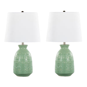 Claudia - Contemporary Lamp (Set of 2) by Couch.com