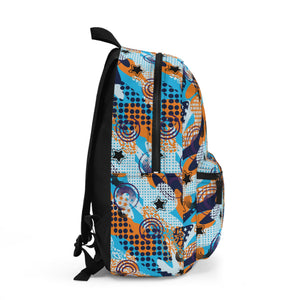Kids Pattern Multi Color Backpack