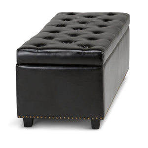 Hamilton - Upholstered Storage Ottoman by Couch.com