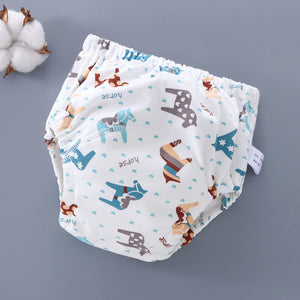 Baby washable 6-layer gauze training pants