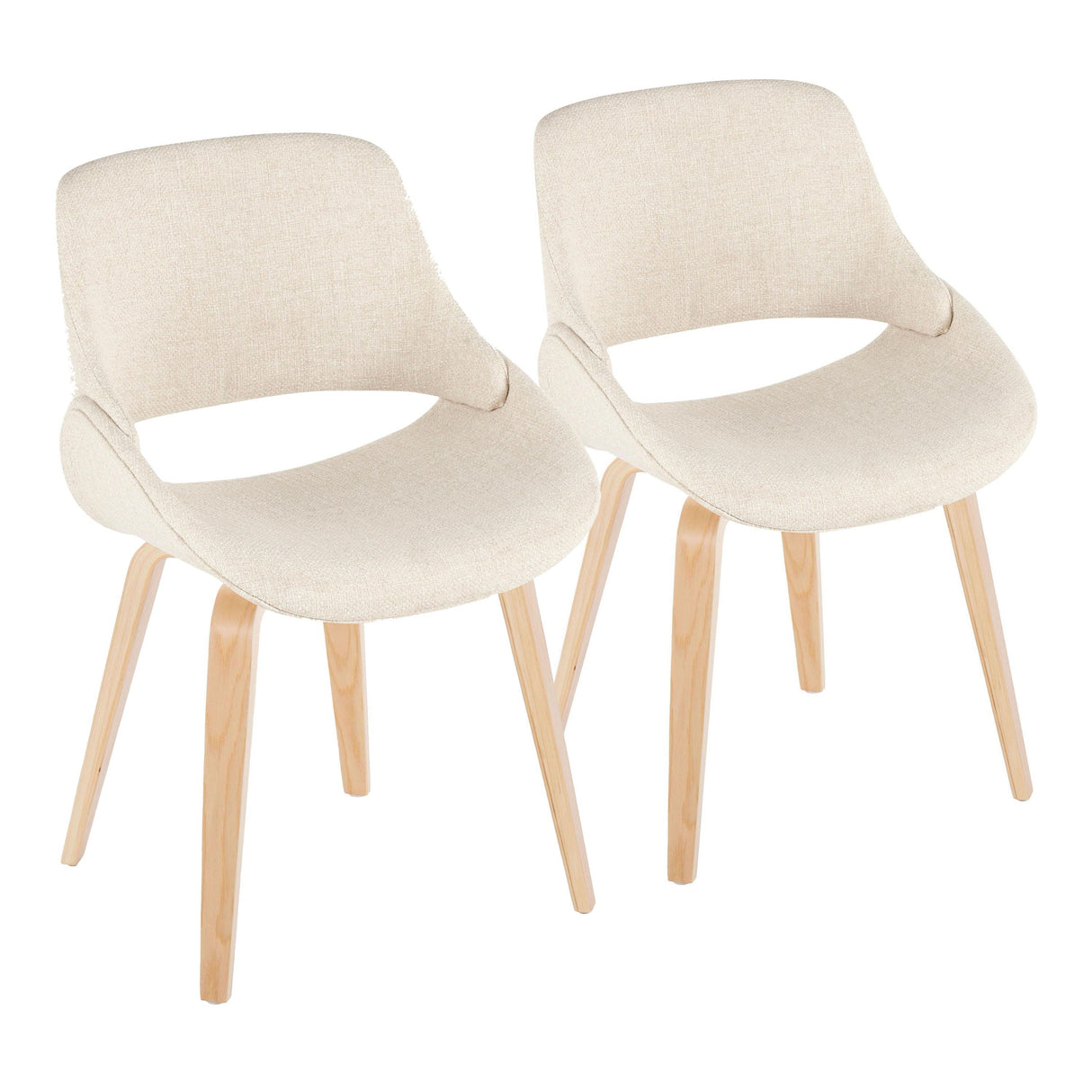 Fabrico - Mid-Century Modern Style Dining Chair (Set of 2) by Couch.com