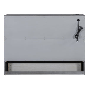 Murphy Bed With Large Drawers And Stylish Design by Couch.com