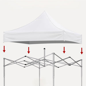 Canopy Replacement Top with 4 Pack W8 Bags (Frame Not Included)