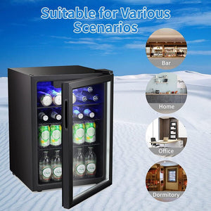 2.6 Cu.ft Wine Cooler/Cabinet Beverage Refrigerator W5870BH