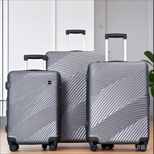 3 Piece Luggage Sets Lightweight Suitcase With Two Hooks, Spinner Wheels, by Couch.com