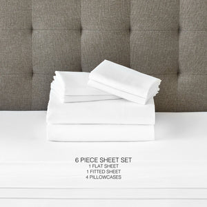 Restonic ComfortCare Plush King Size Mattress with Premium Comfort Bedding Pack