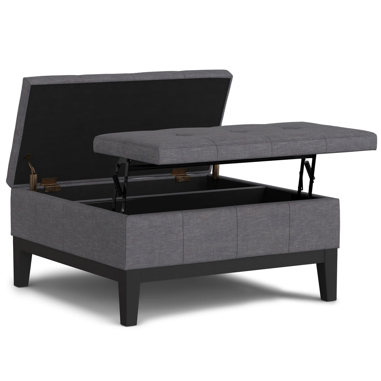 Dover - Multifunctional Lift Top Coffee Table Storage Ottoman by Couch.com