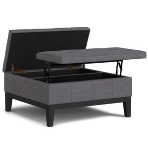 Dover - Multifunctional Lift Top Coffee Table Storage Ottoman by Couch.com