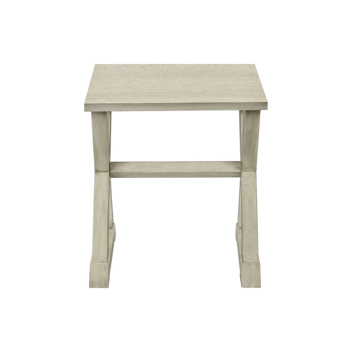Compact Accent End Table, Square, Transitional