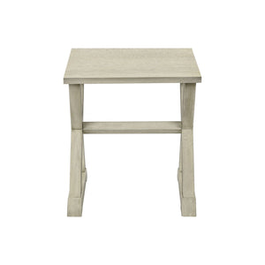 Compact Accent End Table, Square, Transitional