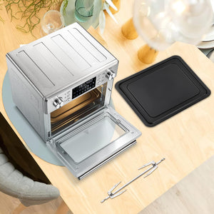 26.4QT Air Fryer Oven, 2 in 1 Toaster Oven Air Fryer Combo 5A502