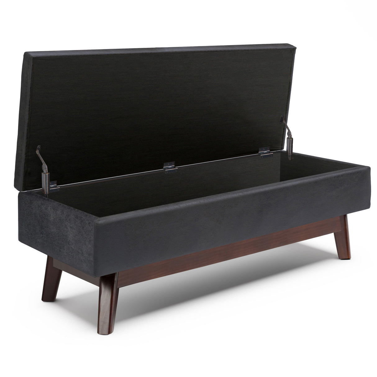 Owen - Upholstered Rectangular Storage Ottoman by Couch.com
