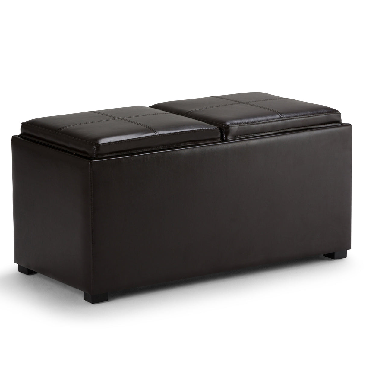 Avalon - 5 Piece Storage Ottoman, Contemporary by Couch.com