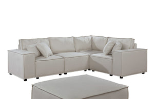 Melrose - Modular Sectional Sofa With Ottoman by Couch.com